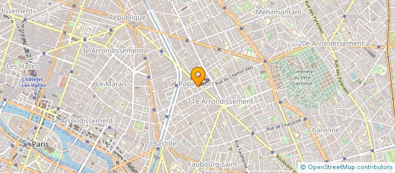 localisation de l'entreprise D.H. MODE  PARIS