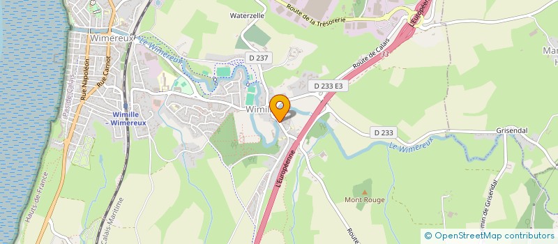 localisation de l'entreprise D'HEM ET FILLES  WIMILLE