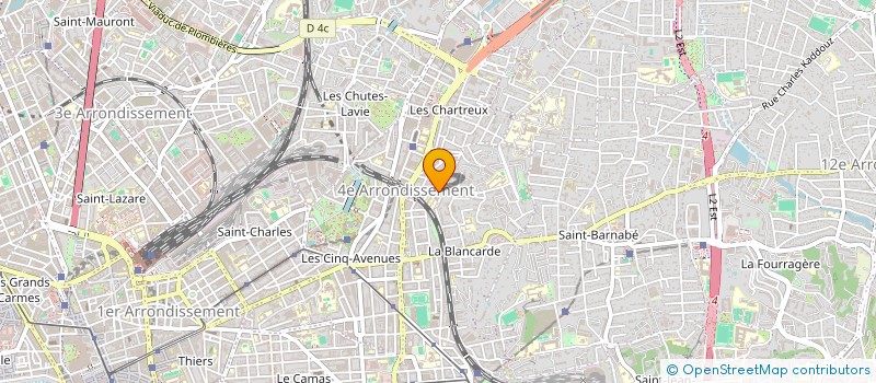 localisation de l'entreprise D'HEPATOLOGIE CLINIQUE ET EXPERIMENTALE à MARSEILLE