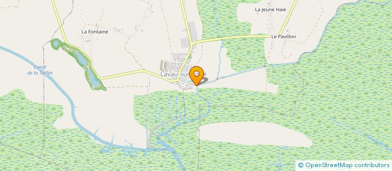 localisation de l'entreprise D'HIER A AUJOURD'HUI à LAVAU-SUR-LOIRE