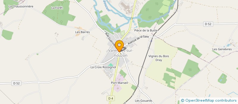localisation de l'entreprise D'HIER ET D'AUJOURD'HUI à VAL-FOUZON