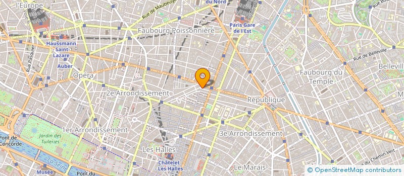 localisation de l'entreprise D HM COKTAIL à PARIS