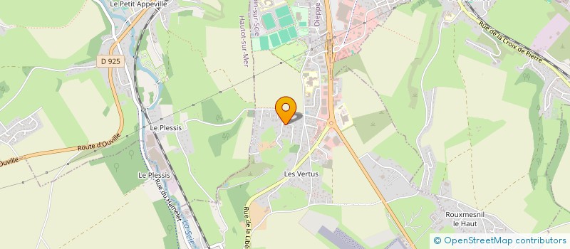 localisation de l'entreprise D'HOKER  SAINT-AUBIN-SUR-SCIE