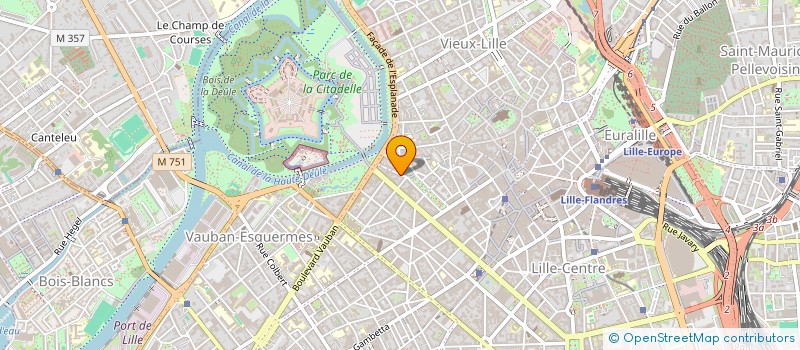 localisation de l'entreprise D'HORTA à LILLE