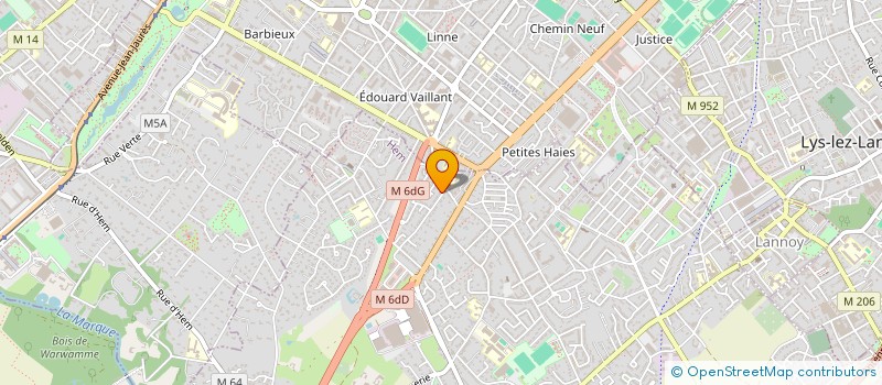 localisation de l'entreprise D'HULST à HEM