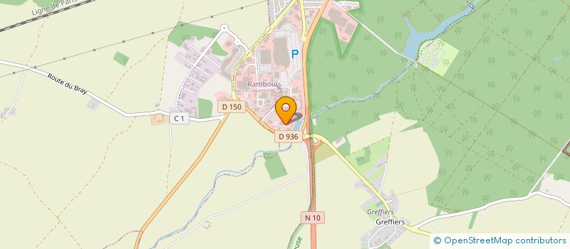 localisation de l'entreprise D.I.B.B. SERVICES  RAMBOUILLET
