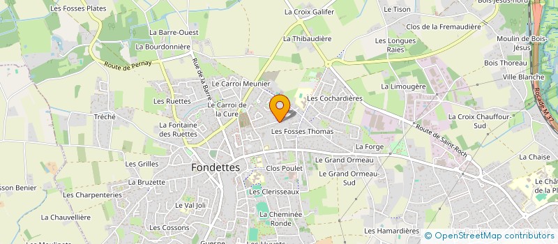 localisation de l'entreprise D.I.C.E.G. à FONDETTES