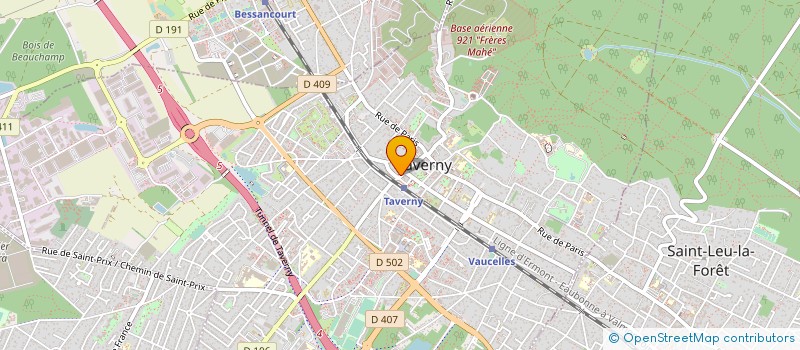 localisation de l'entreprise D.I.D INFORMATIQUE  TAVERNY