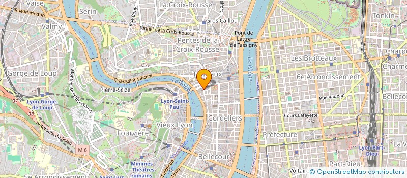 localisation de l'entreprise D.I. DOMUS à LYON
