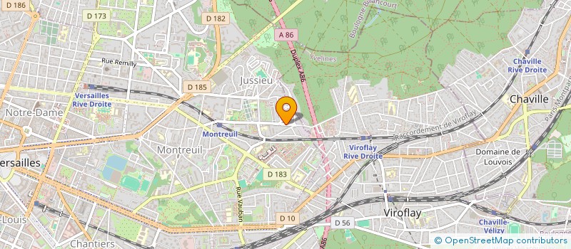 localisation de l'entreprise D&I FAMILLY à VERSAILLES