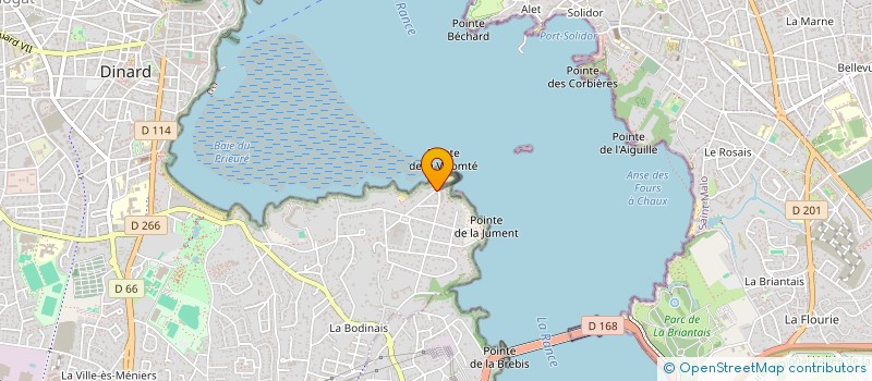 localisation de l'entreprise D.I.J.A.C  DINARD