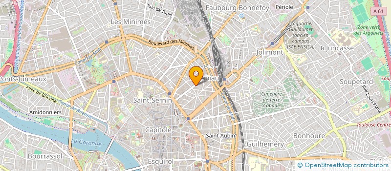localisation de l'entreprise D.I.O.D.E à TOULOUSE