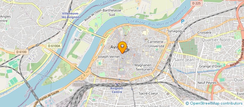 localisation de l'entreprise D.I.P. à AVIGNON