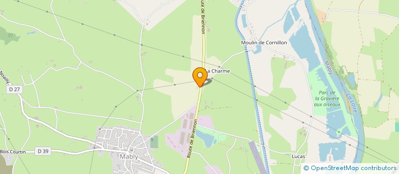 localisation de l'entreprise D.I.P. à MABLY