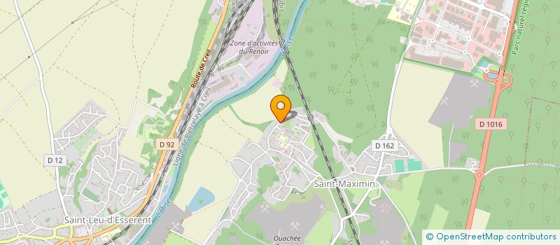 localisation de l'entreprise D.I.S.O.N.E  SAINT-MAXIMIN