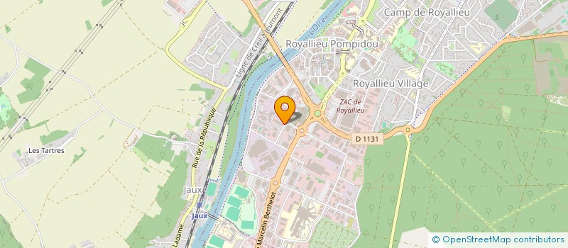 localisation de l'entreprise D.I.S.P.A.R. à COMPIEGNE