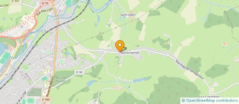 localisation de l'entreprise D.I.W.I  BLANZY