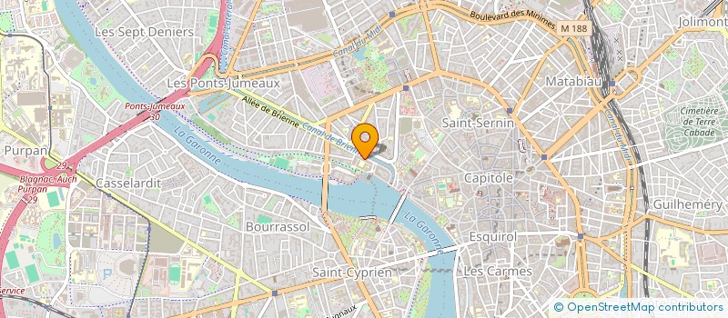 localisation de l'entreprise D'ICI DANSE IEP'N à TOULOUSE