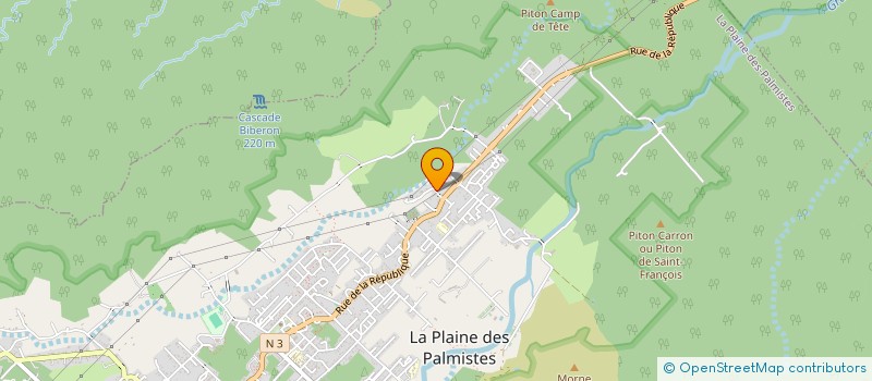 localisation de l'entreprise D'ICI ET D'AILLEURS à LA PLAINE-DES-PALMISTES