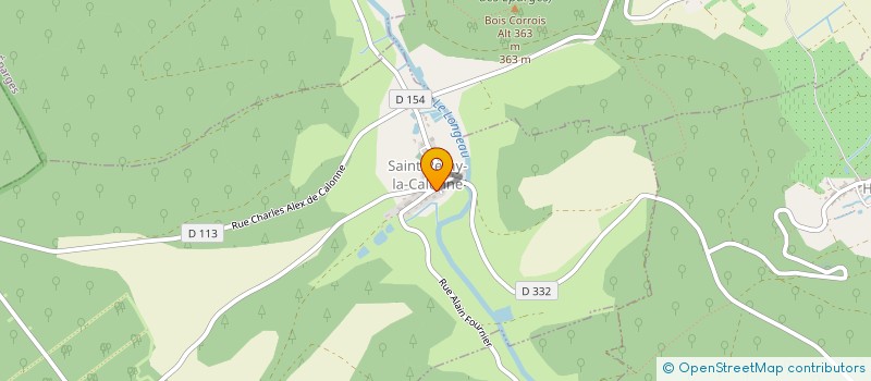 localisation de l'entreprise D'ICI ET D'AILLEURS à SAINT-REMY-LA-CALONNE