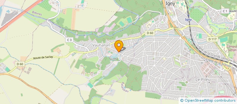 localisation de l'entreprise D'ICI ET D'AILLEURS  VAUHALLAN