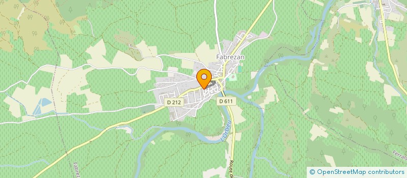 localisation de l'entreprise D'ICI ET D'AILLEURS FABREZAN  FABREZAN