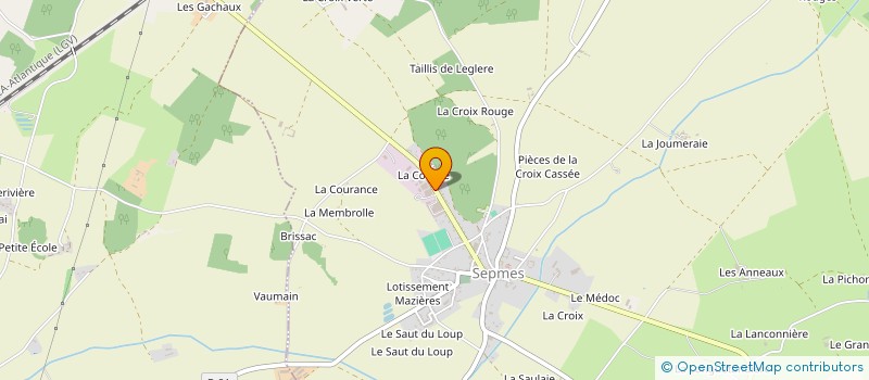 localisation de l'entreprise D IMMO  SEPMES