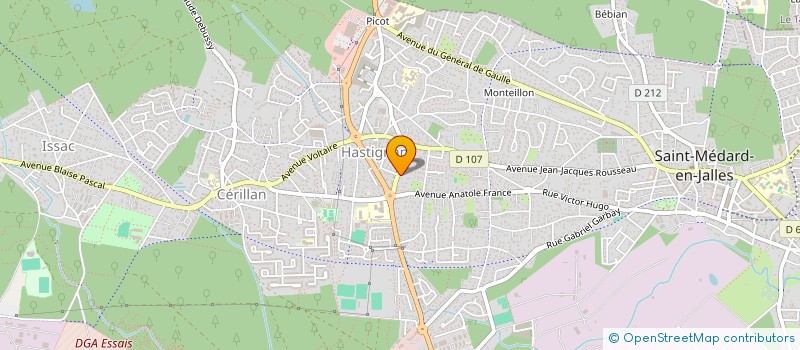 localisation de l'entreprise D'INDY  SAINT-MEDARD-EN-JALLES