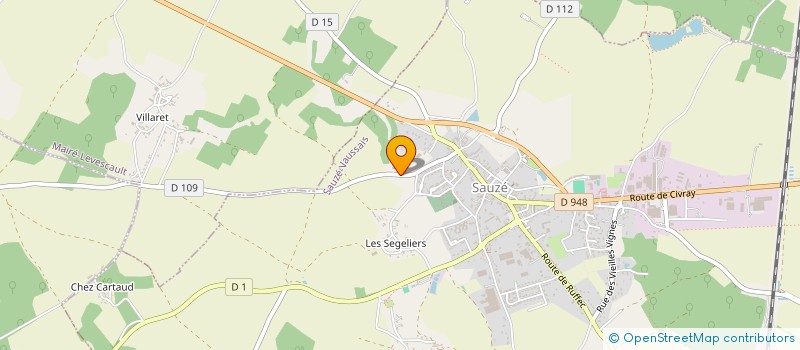 localisation de l'entreprise D.INVEST  MELLERAN