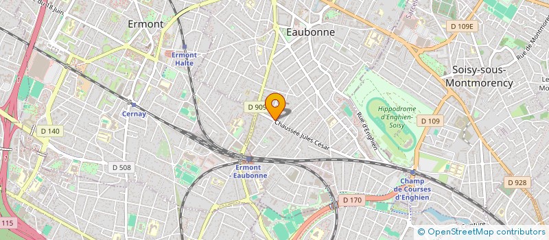 localisation de l'entreprise D. INVESTIS à EAUBONNE