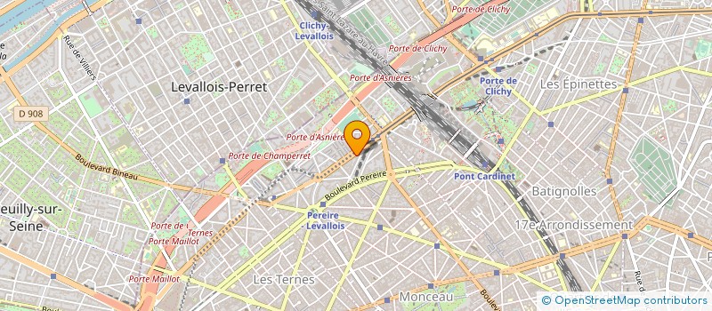 localisation de l'entreprise D'ISSONCOURT  PARIS