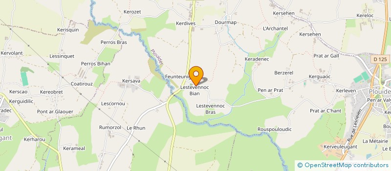 localisation de l'entreprise D'ISTRIBILH à PLOUIDER