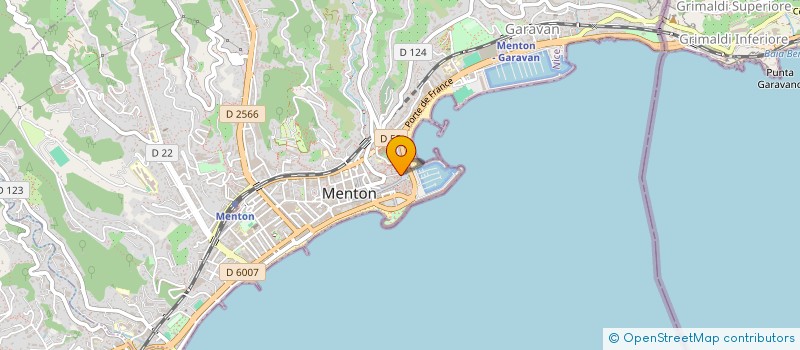 localisation de l'entreprise D.J.E.S.E.R.B à MENTON