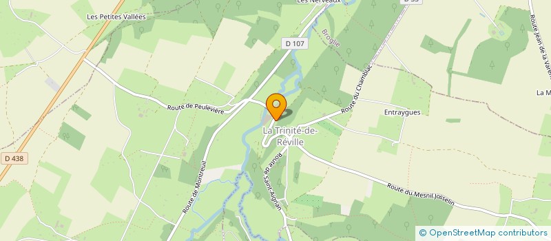 localisation de l'entreprise D.J.F  SAINT MARTIN DE L'IF