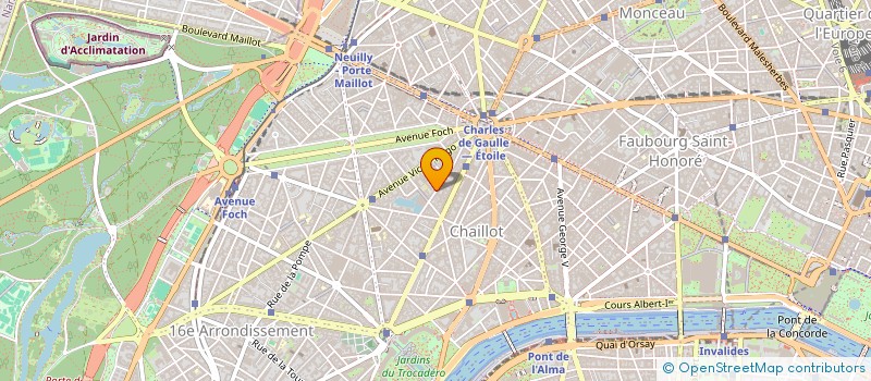 localisation de l'entreprise D.J.H  PARIS