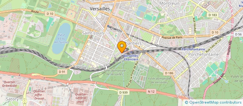 localisation de l'entreprise D.J.M IMMO à LA VILLE-DU-BOIS