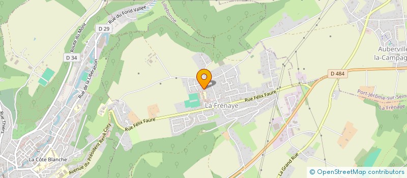 localisation de l'entreprise D'JACK-LEMON  PORT-JEROME-SUR-SEINE