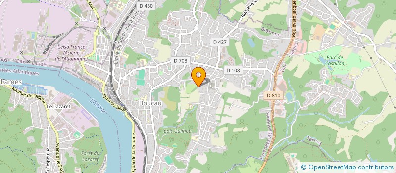 localisation de l'entreprise D'JEDREEN  BOUCAU