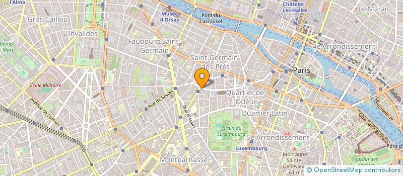 localisation de l'entreprise D JEN à PARIS