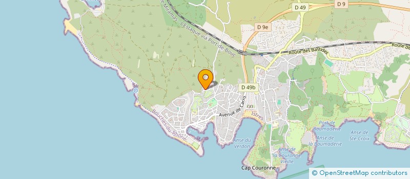 localisation de l'entreprise D'JU ANIMATION à MARTIGUES