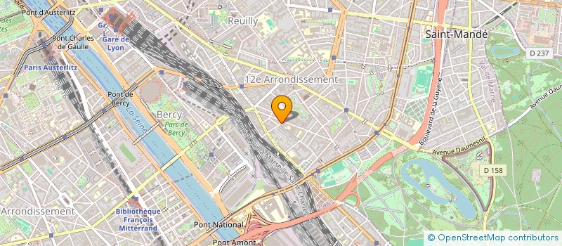 localisation de l'entreprise D K BATIMENT SARL  PARIS