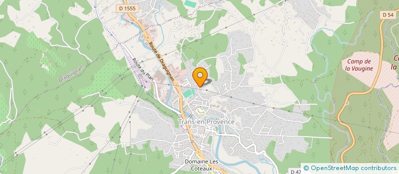 localisation de l'entreprise D K D à TRANS-EN-PROVENCE