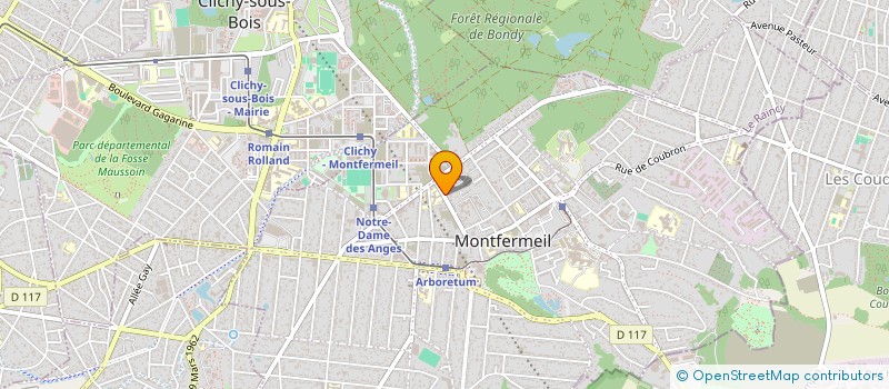 localisation de l'entreprise D & K IMPORT EXPORT  MONTFERMEIL