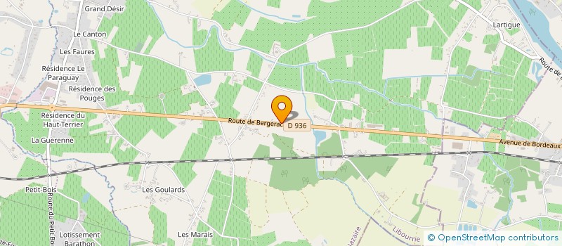 localisation de l'entreprise D K N 2 L  SAINT-AVIT-SAINT-NAZAIRE