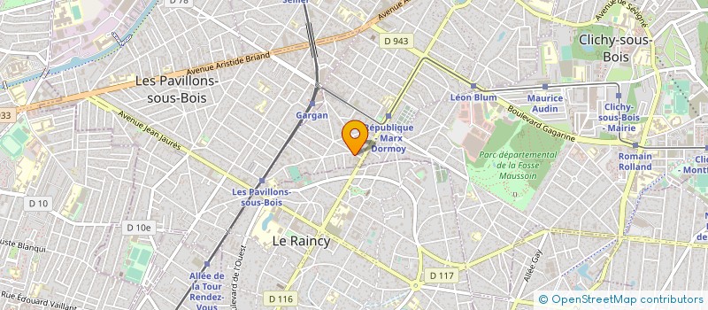 localisation de l'entreprise D.K PRESTIGE à LIVRY-GARGAN
