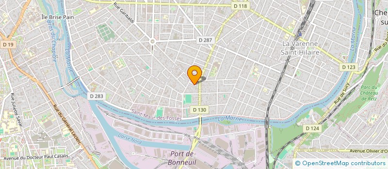 localisation de l'entreprise D K W à SAINT-MAUR-DES-FOSSES