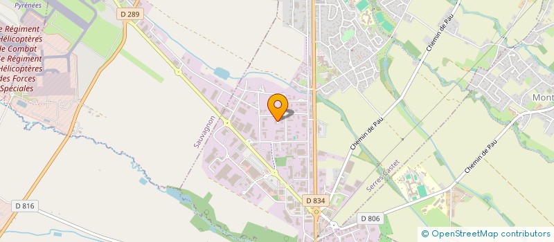 localisation de l'entreprise D K WELDING  SERRES-CASTET