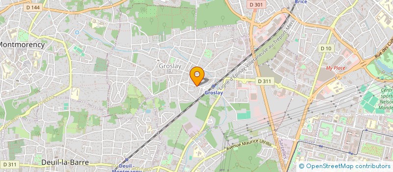 localisation de l'entreprise D'KAS CAPITAL  GROSLAY