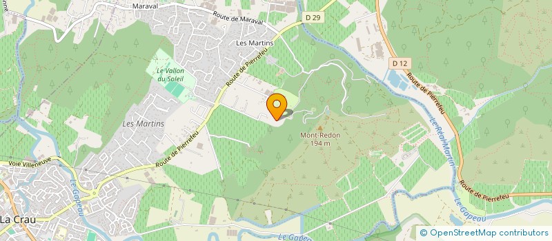 localisation de l'entreprise D KENG TAORE  LA CRAU