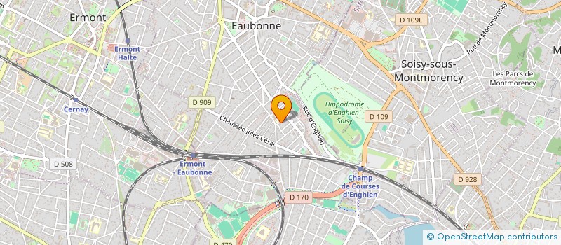 localisation de l'entreprise D-KERS AMENAGEMENT D'ESPACES à EAUBONNE